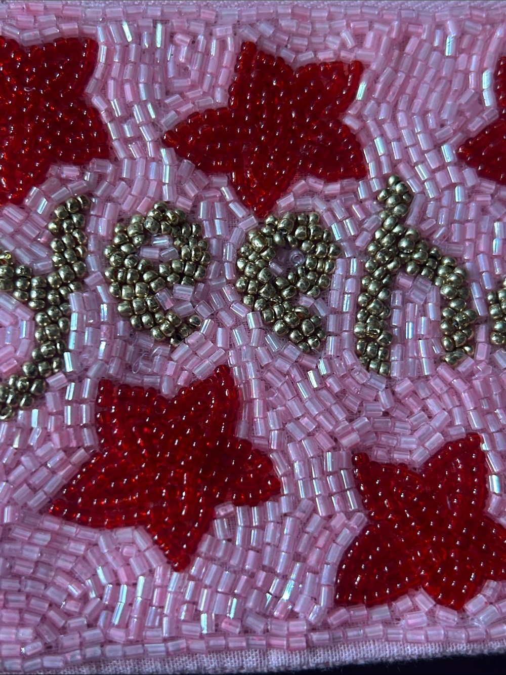 Beaded Coin Purse YEE HAW !  STARS! New!